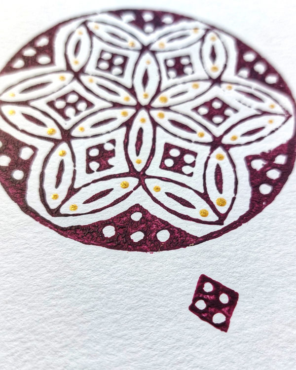 LOT de 2 Cartes de Voeux "Ombre & Lumière" – Image 2