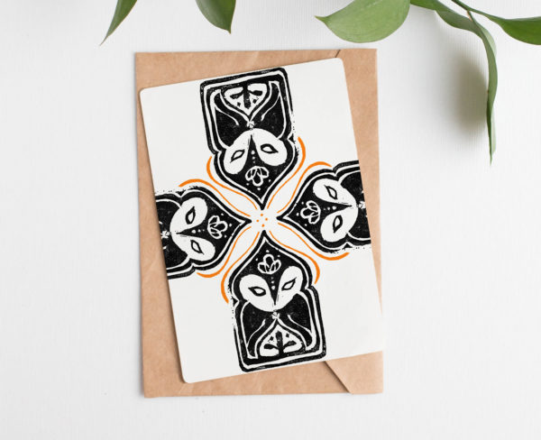 LOT de 4 Cartes postales Totem de la chouette – Image 4