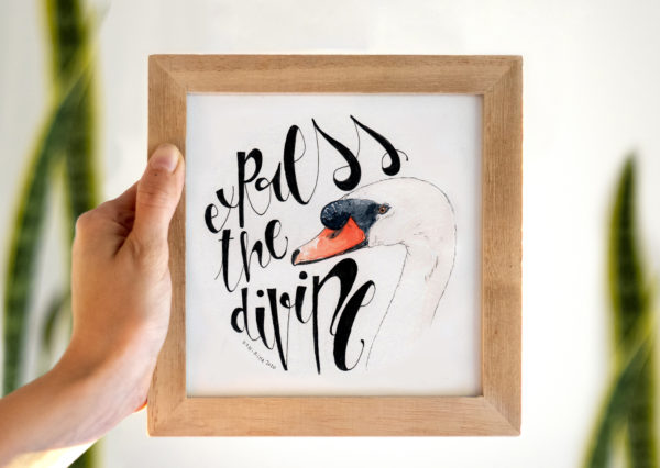 Cygne Animal Totem "Express the divine"