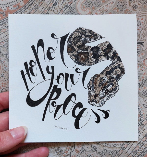 Serpent "Honor your process" – Image 2