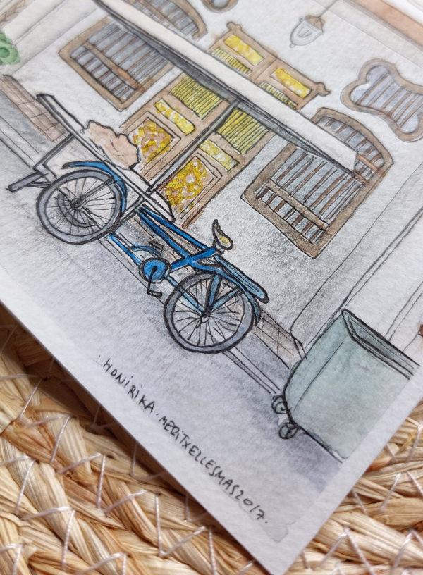 "Façade d'une maison à Chinatown Georgetown, Penang" ~ Mémoires de voyage Malaisie – Image 3
