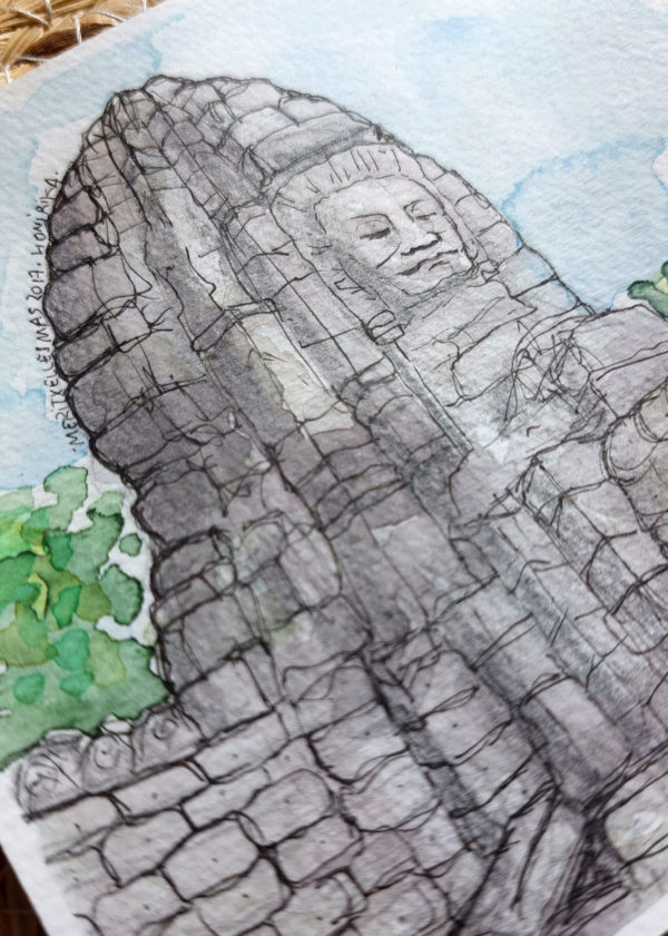"La présence du temple Bayon d'Angkor" ~ Mémoires de voyage Cambodge – Image 3