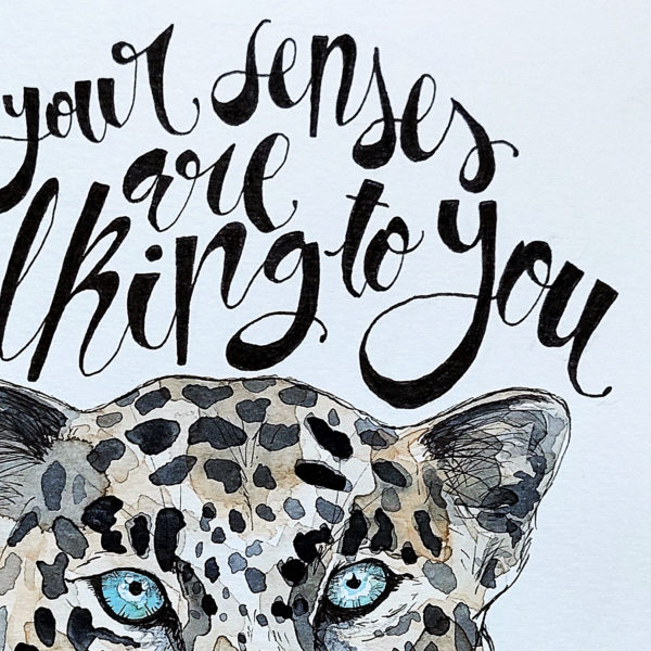 Léopard Animal Totem "Your senses are talking to you" – Image 4