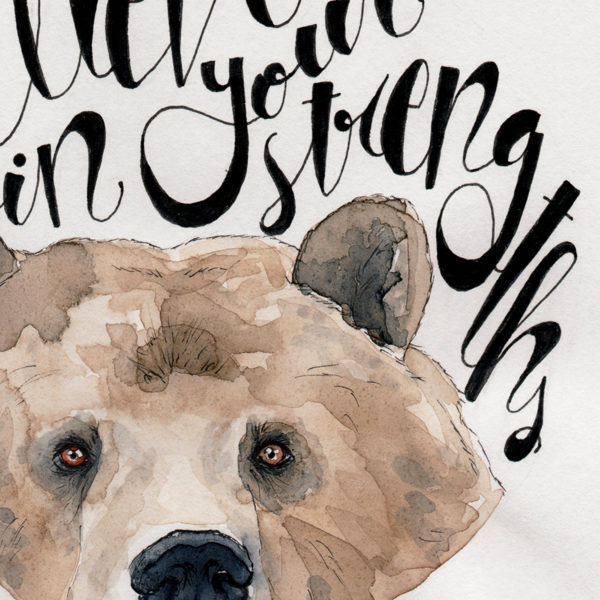 Ours Animal Totem "Believe in your strenghts" – Image 3