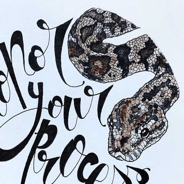 Serpent "Honor your process" – Image 3