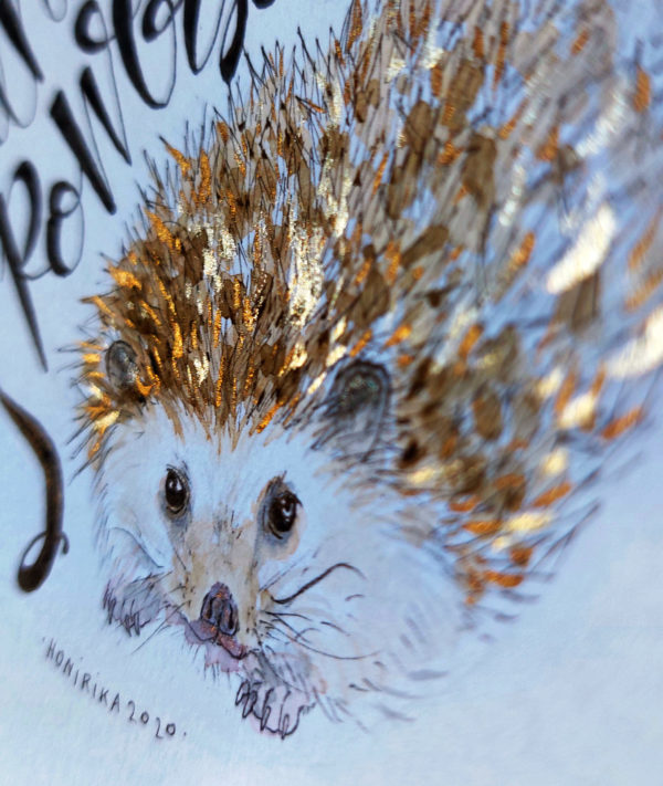 Hérisson Animal Totem "Vulnerability is powerful" – Image 4