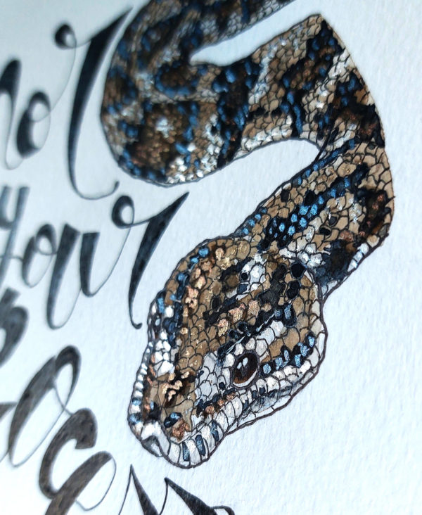 Serpent "Honor your process" – Image 4