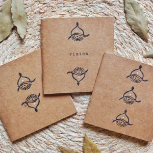 "Vision" - Pack de 3 mini carnets