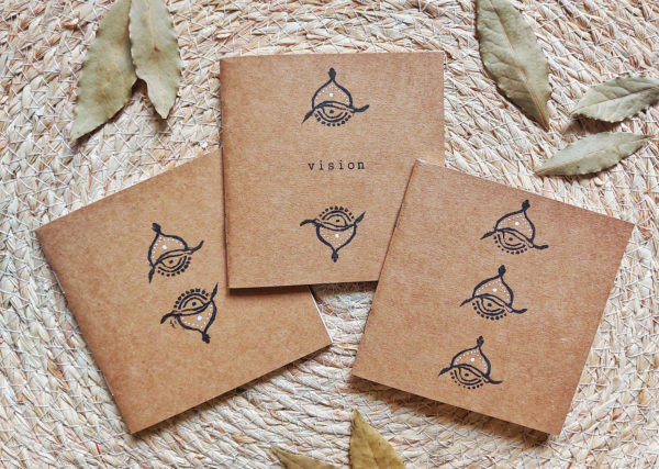 "Vision" - Pack de 3 mini carnets